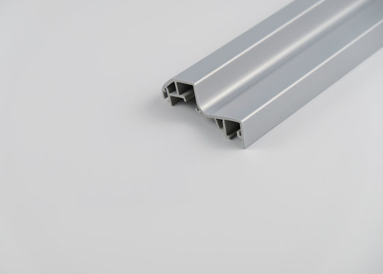 Green Level PVC Building Profile , Customized Metal Effect PVC Decoration Profile