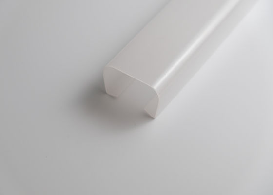 PC / PMMA Customized Extrusion Profiles In Transparent / Milky Color