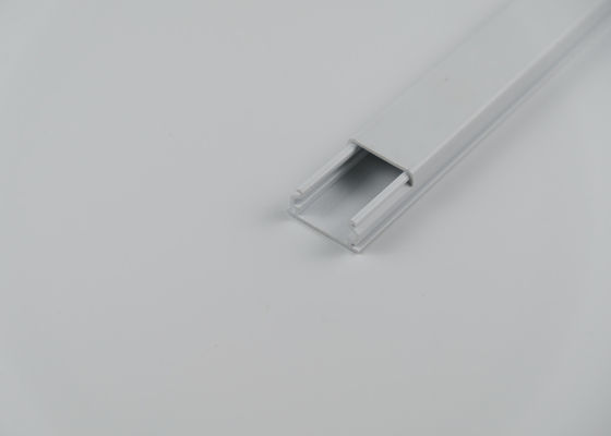 PVC Plastic Cable Trunking Matt Surface Type For Electrical Wire Protecting