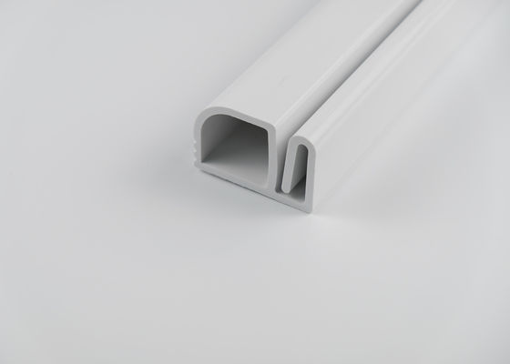 Heteromorphic Plastic Extrusion Products , Rigid / Soft PVC Plastic Profile