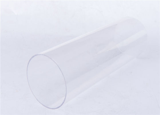 LED Plastic Extrusion Profiles , Polycarbon Extrusion Light Tube Cover