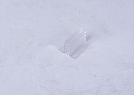 Matt / Shiny Surface Transparent Plastic Profiles ISO9001 / RoHS Approval