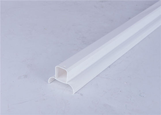Plastic LED Extrusion Profiles Transparent / Milky Color Optional