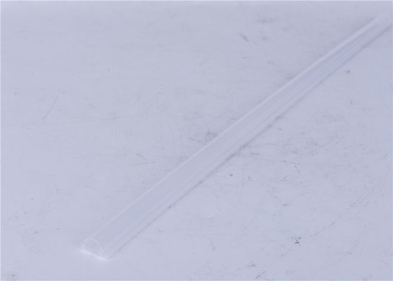 Transparent / Milky Polycarbonate LED Profile , Extruded LED Profile Channel