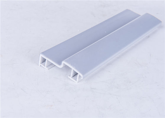 Waterproof PVC Decoration Profile , Rigid Plastic Extrusion Profiles