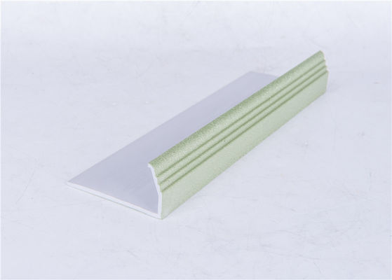 Matt / Shiny Surface PVC Decoration Profile , Hard Decorative PVC Moulding