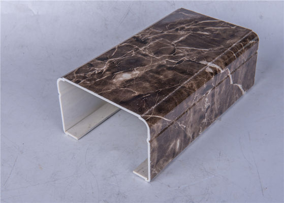 Termite - Proof PVC Decoration Profile With Hot Transfer Natural Surface