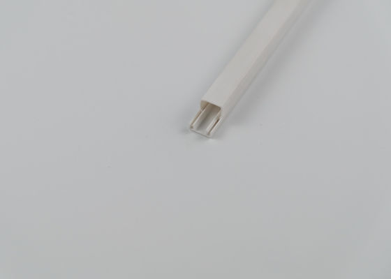 High Energy Efficiency Plastic Electrical Trunking / Plastic Casing For Cables Rigid Hardness