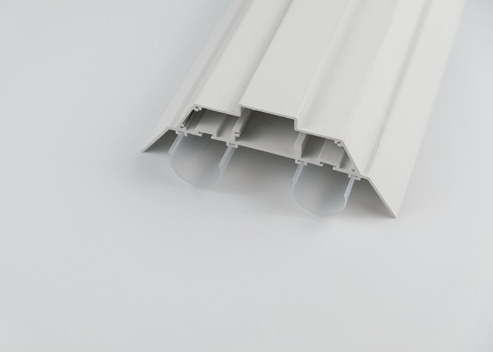 Rigid Polycarbonate LED Profile Diffuse , Custom Color Plastic Extrusion Products