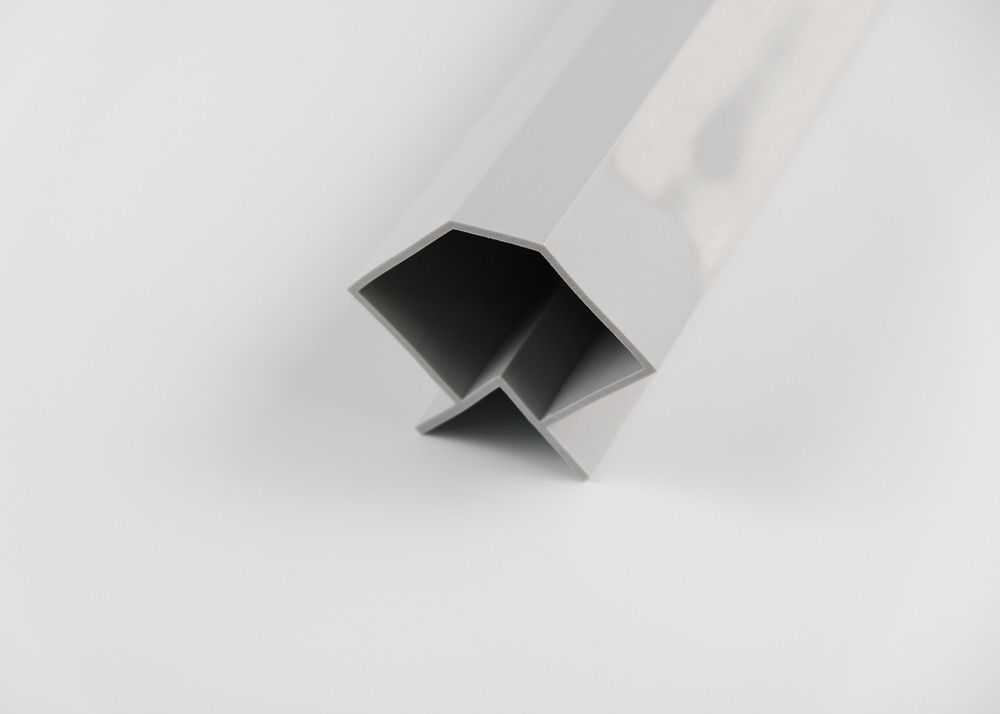 Heteromorphic Plastic Extrusion Products , Rigid / Soft PVC Plastic Profile