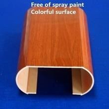 High Performance PVC Decoration Profile / Extruded Plastic Parts
