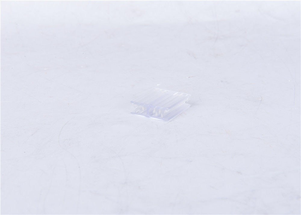 High Energy Efficiency Transparent Plastic Profiles , Termite - Proof PVC Data Strip