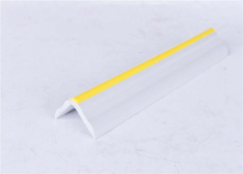 Customized PVC Plastic Profile , Rigid Hardness Extruded Plastic Sections